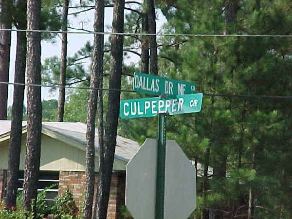 Photo of Culpepper Circle in Thomson, McDuffie Co, GA