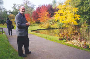 Warren Culpepper at Leeds Castle, Oct 1999
