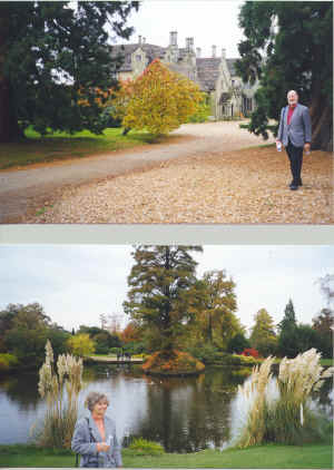 Warren and Leigh Culpepper at Wakehurst Place, Oct 1999