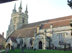 Penshurst Church, March 2000