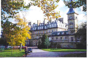 Bedgebury from Driveway, Warren Culpepper in Foreground, Oct 1999