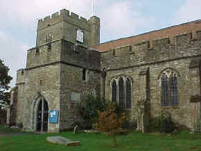 St Peter and St Paul Church at Headcorn, Kent, Oct 1999