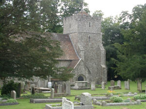 St. Mary's Church, Thurnham, Kent, May 2001