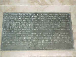 Sir Anthony St. Leger Monument, All Saints Church, Ulcombe, Kent