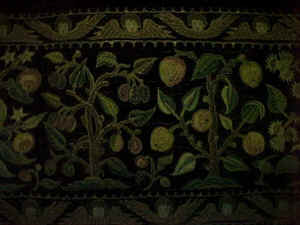 Culpeper Needlepoint at Hollingbourne Church (Left of Center), March 2000