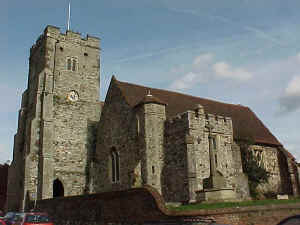 Wrotham Church, March 2000