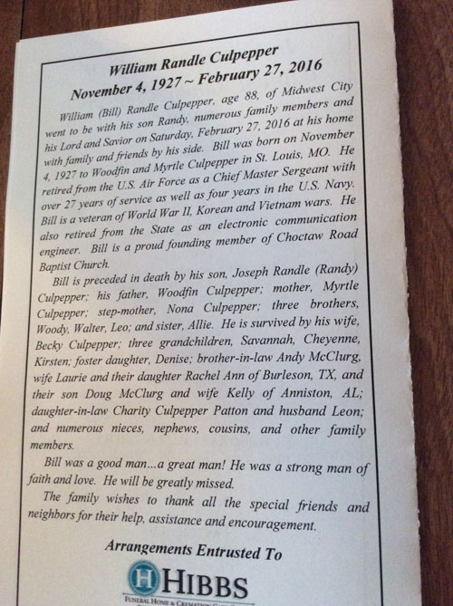 Obituary