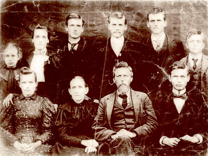 George Washington Rawlings family