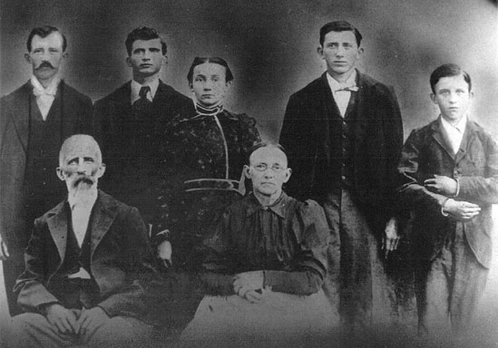 John Asbury and Sarah Elizabeth (Culpepper) Sewell family