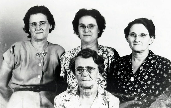 Mattie (Culpepper) Minter & daughters