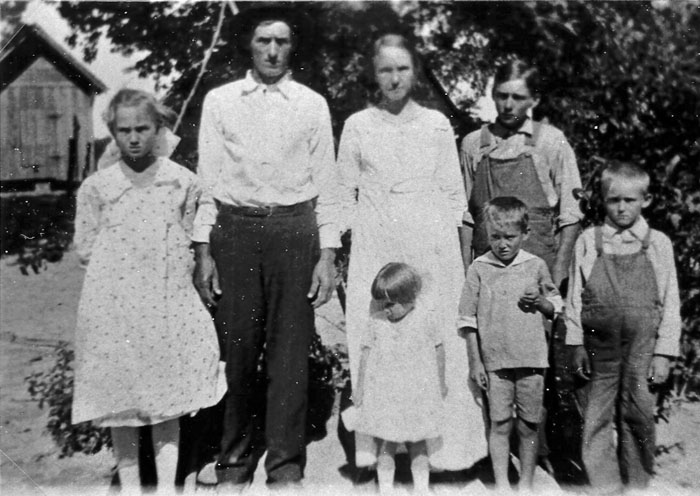 James Benjamin & Mae (Dodd) Culpepper family