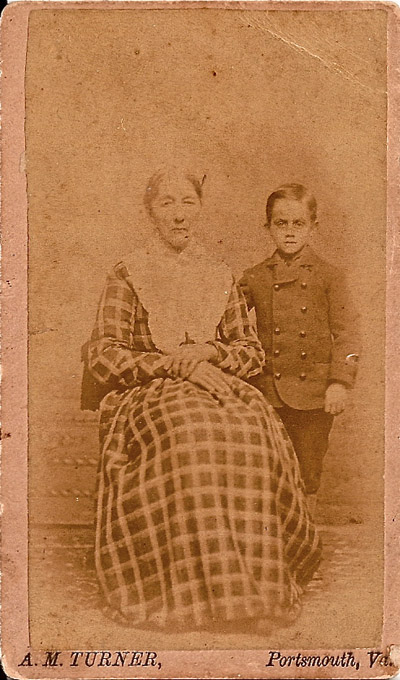 Lydia (Culpepper) Wilson & grandson Alexander Owens