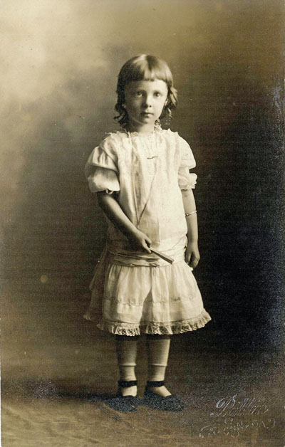Helen R. Erwin age four