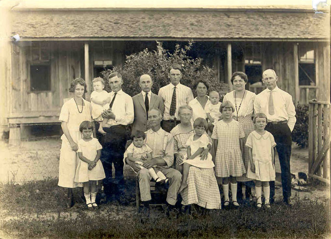 Elbert Bartow Culpepper family