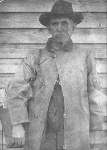 John Franklin Culpepper carrying mailbag